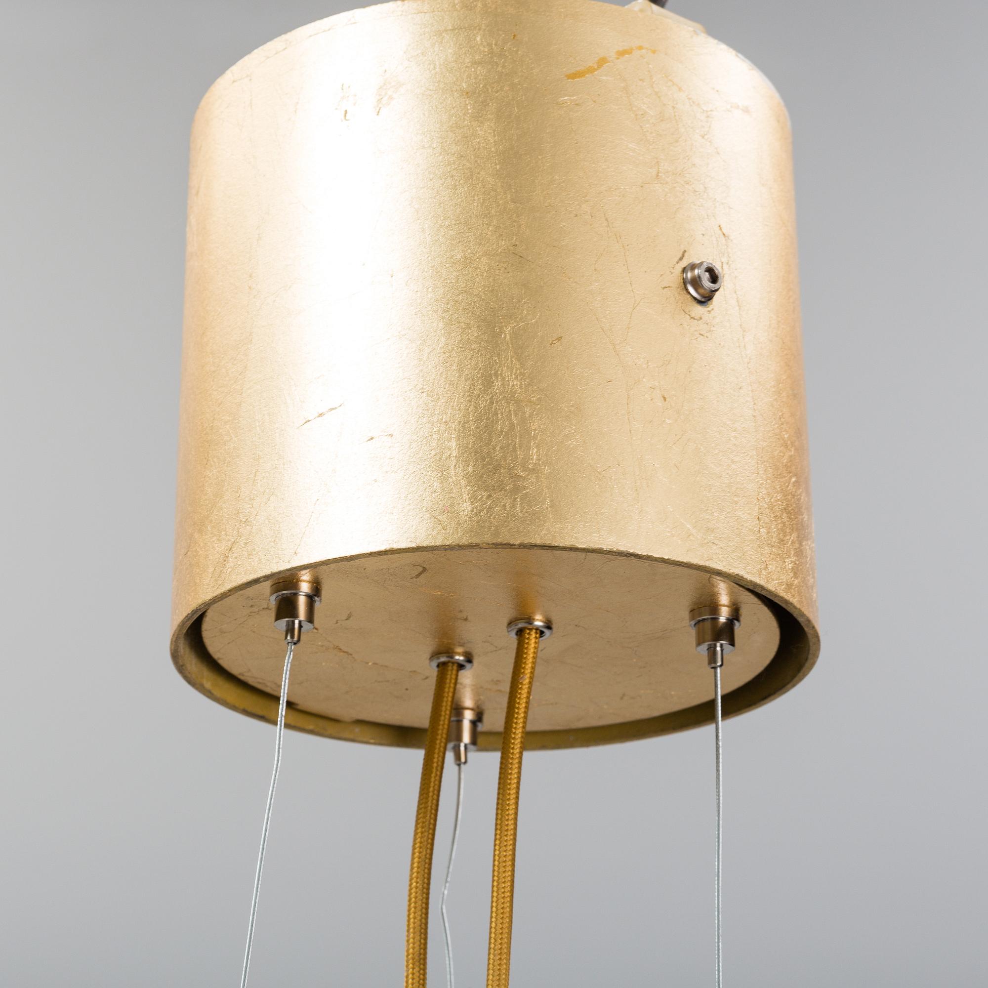 ENZO CATTELINI, 'Fil de Fer Ovale' ceiling light, Catellani & Smith.