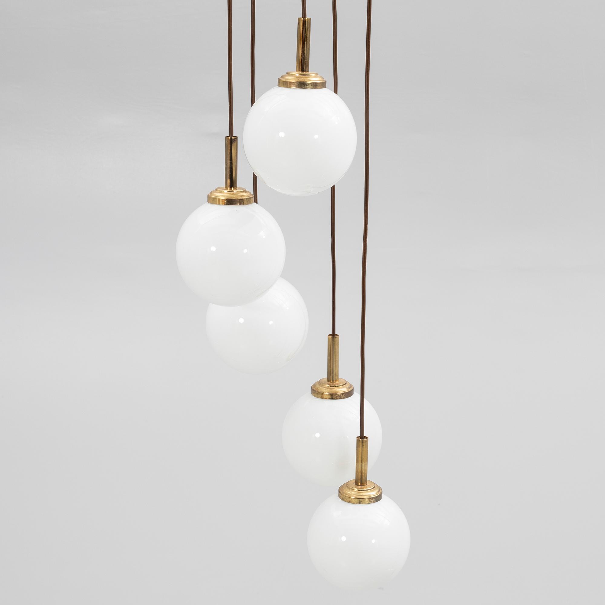 Ceiling lamp, second half of the 20th century.