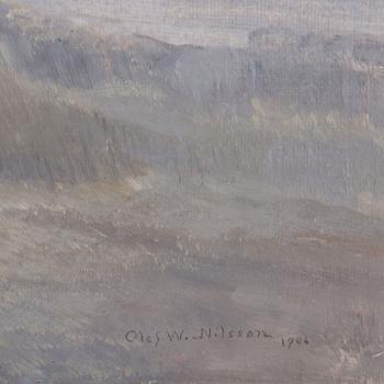 Olof Walfrid Nilsson, oil on canvas/panel, signed and dated 1946.