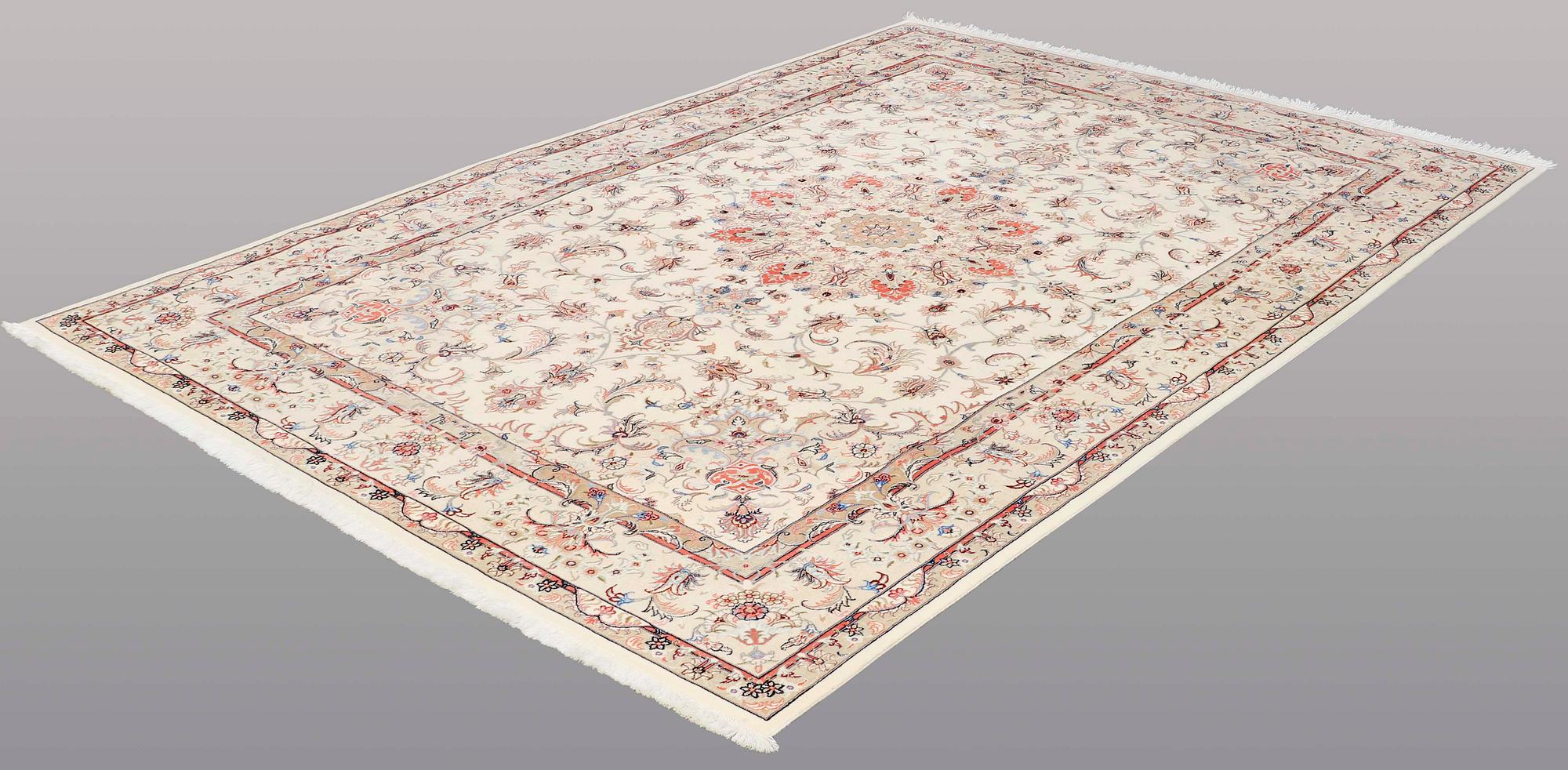 MATTA, Täbris part silk, so called 50 Radj, 299 x 198 cm.