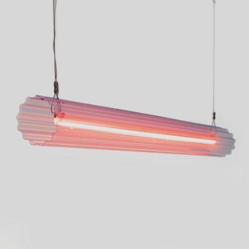 Stamuli, a ceiling lamp, Greenhouse Bar for Stockholm Furniture Fair 2024.