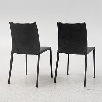 Roberto Barbieri, chairs 6 pcs, "Lea", for Zanotta, Italy, early 21st century.