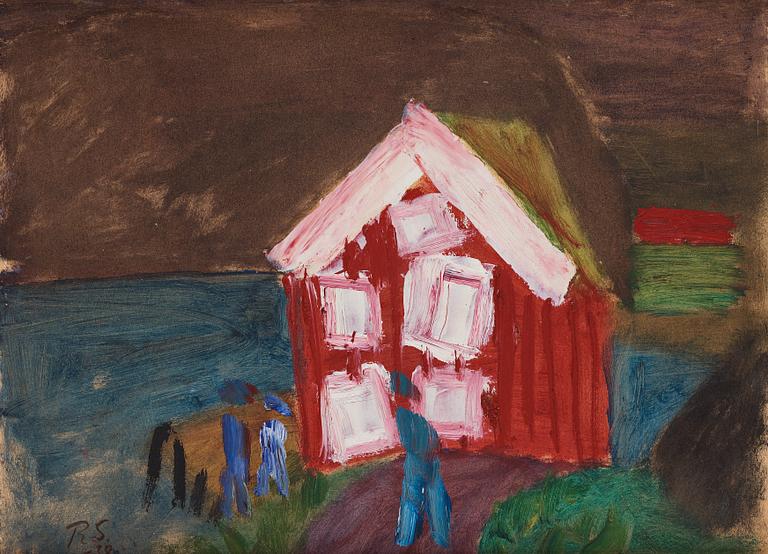 Ragnar Sandberg, The red house.