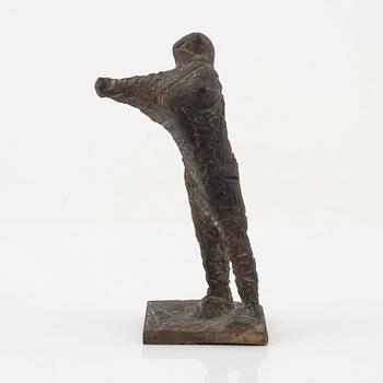 Bror Marklund, sculpture, unsigned, bronze, height 19 cm.
