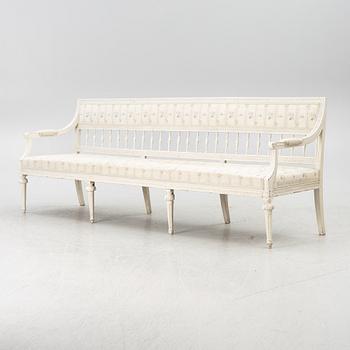 Soffa, Gustaviansk, 1700-talets slut.