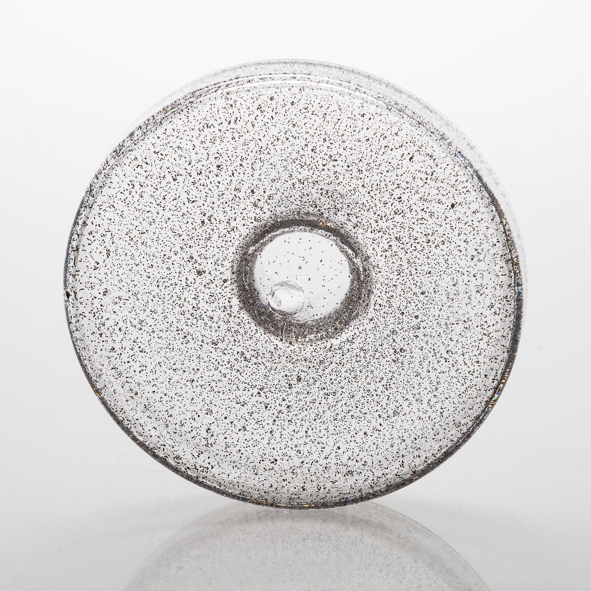 Carina Seth Andersson, an unique glass sculpture 'Lava' signed Carina Seth Andersson/EM. 2019.