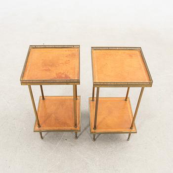 Sidobord, ett par, 1900-talets andra hälft.