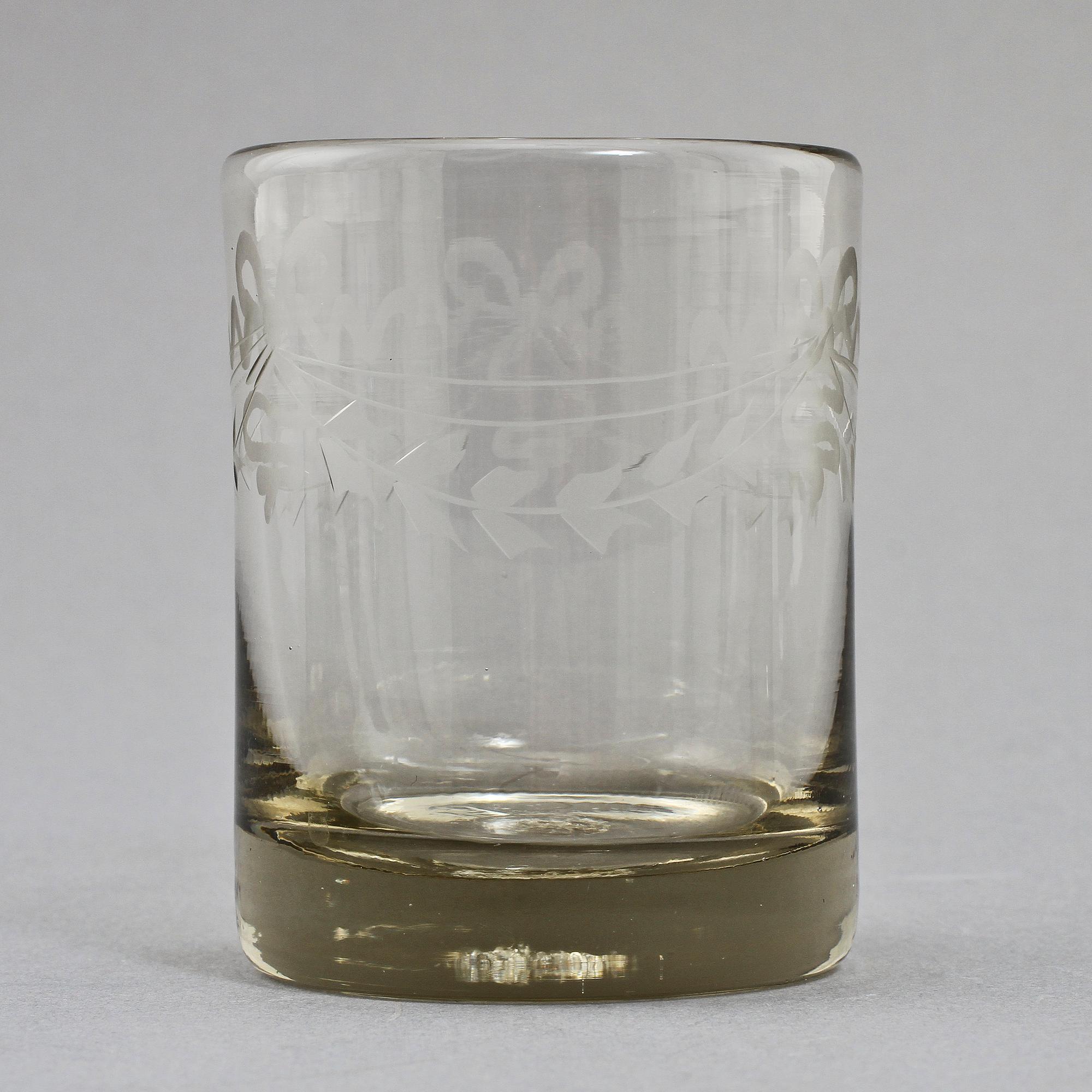 SELTERSGLAS, 12 st, "Antik", Reijmyre, 1900-tal.