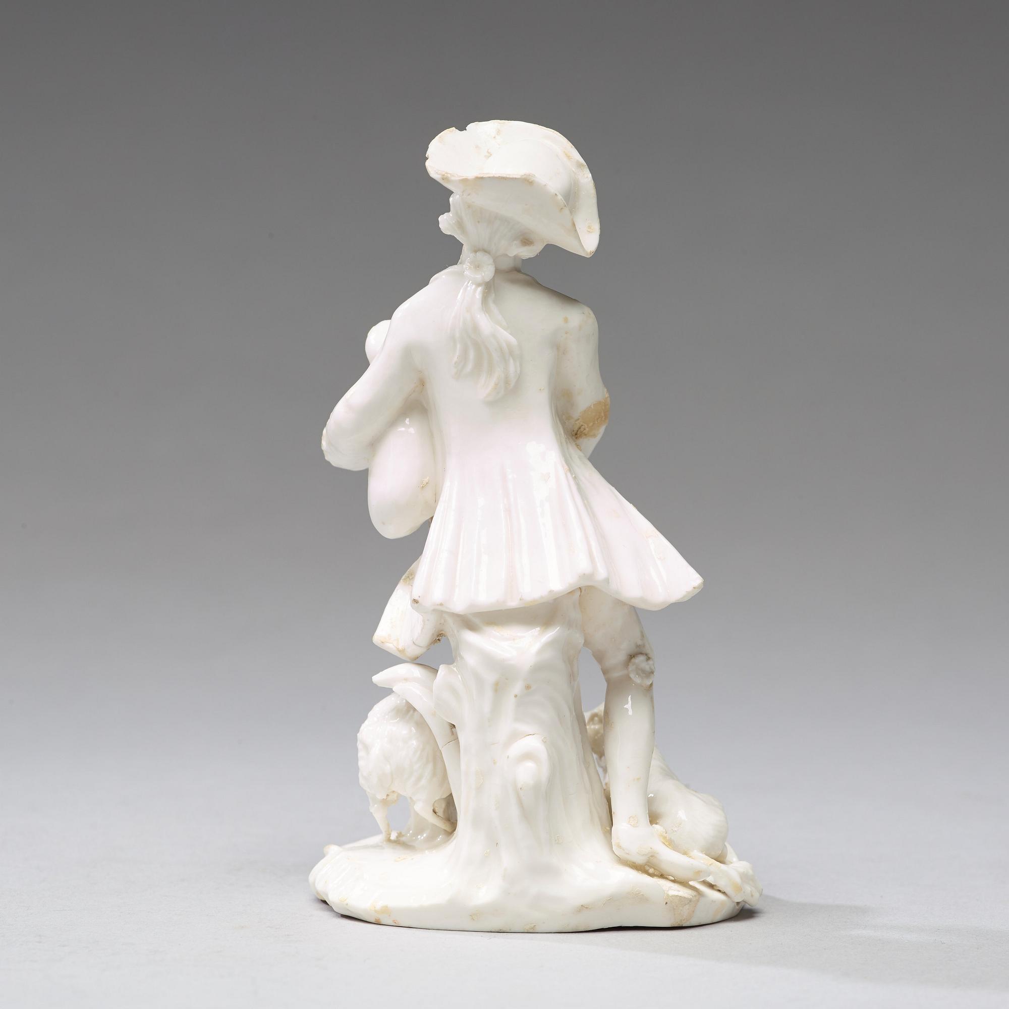 FIGURIN, mjukt porslin. Marieberg, Stens period (1769-1788).