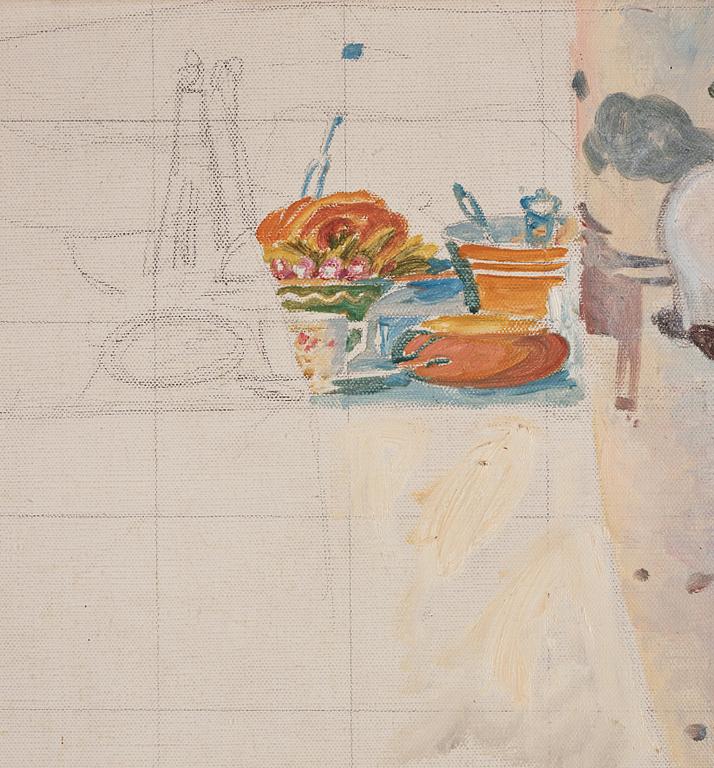 Carl Larsson, Martina and the Food Basket (studie till "Frukost i det gröna").