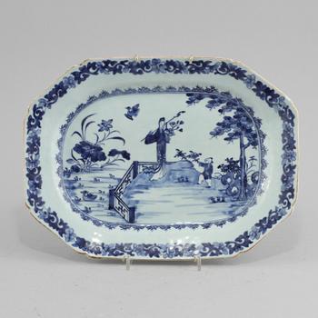 STEKFAT, porslin, Kina, 1700-tal.