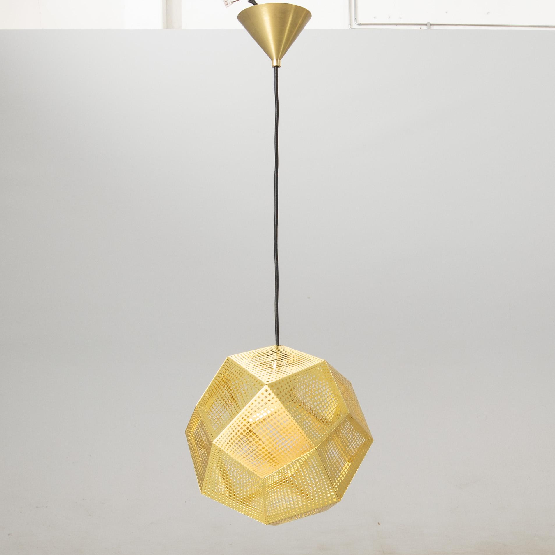 Tom Dixon, Ceiling lamp "Etch" 21st century.