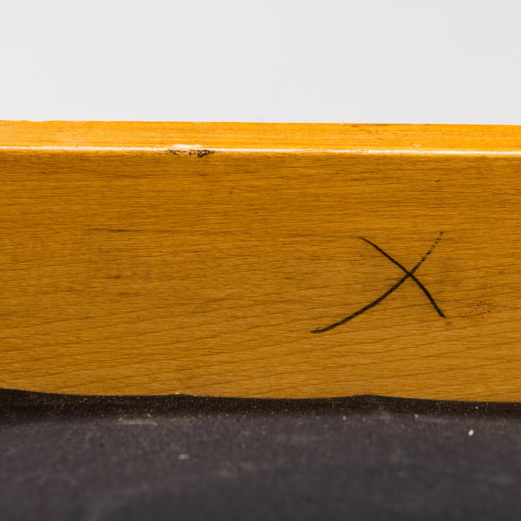 Alvar Aalto, fåtöljer, ett par, modell 35 för O.Y. Huonekalu- ja Rakennustyötehdas A.B. 1900-talets mitt.