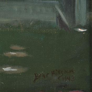 Bror Hillgren, Two youths in a bathhouse.