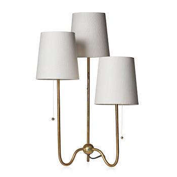 192. Josef Frank, a brass table lamp model "2468", Firma Svenskt Tenn, 1950s.