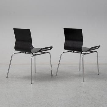 BJÖRN DAHLSTRÖM, six model B6 chairs from CBI, 1990's.