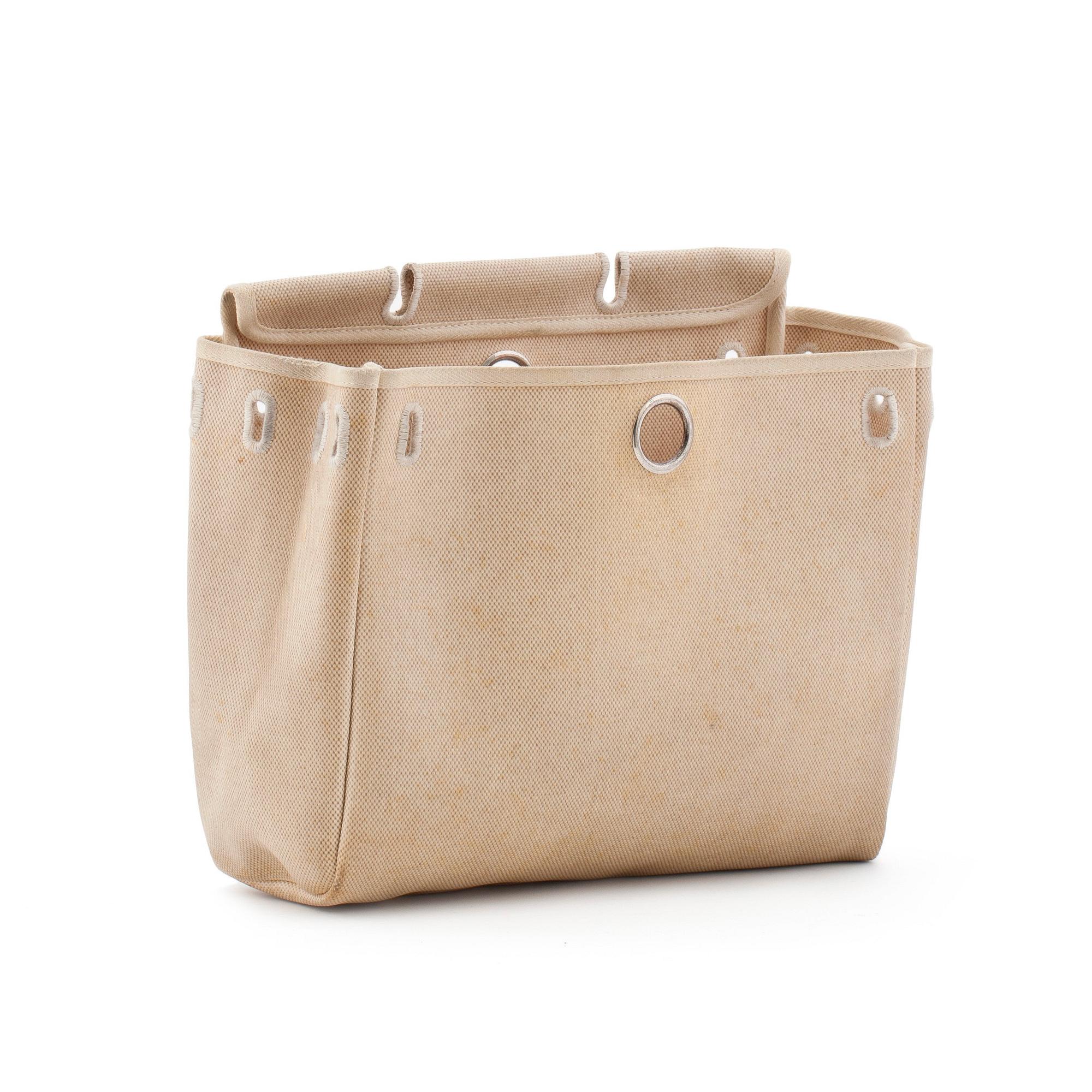 HERMÈS, handväska / ryggsäck, "Herbag", två delar.