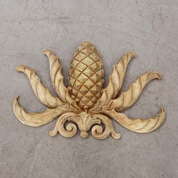 Six mid 20th century wood decorations from Paoletti, Firenze Italy.