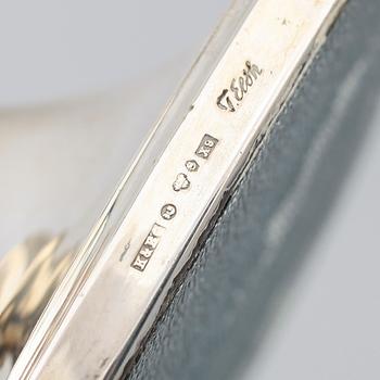 LJUSSTAKAR, 1 par, silver, Tore Eldh, Ceson, 1972.