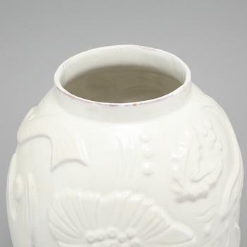 ANNA-LISA THOMSON, golvvas, lergods, Upsala Ekeby, 1940-tal.