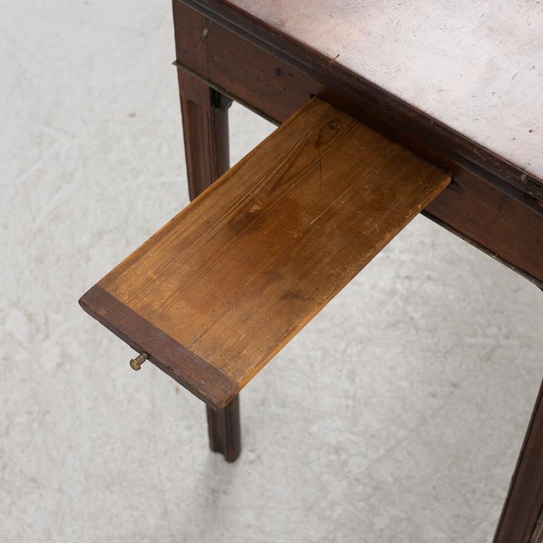 Gaming table, late Gustavian, circa 1800.