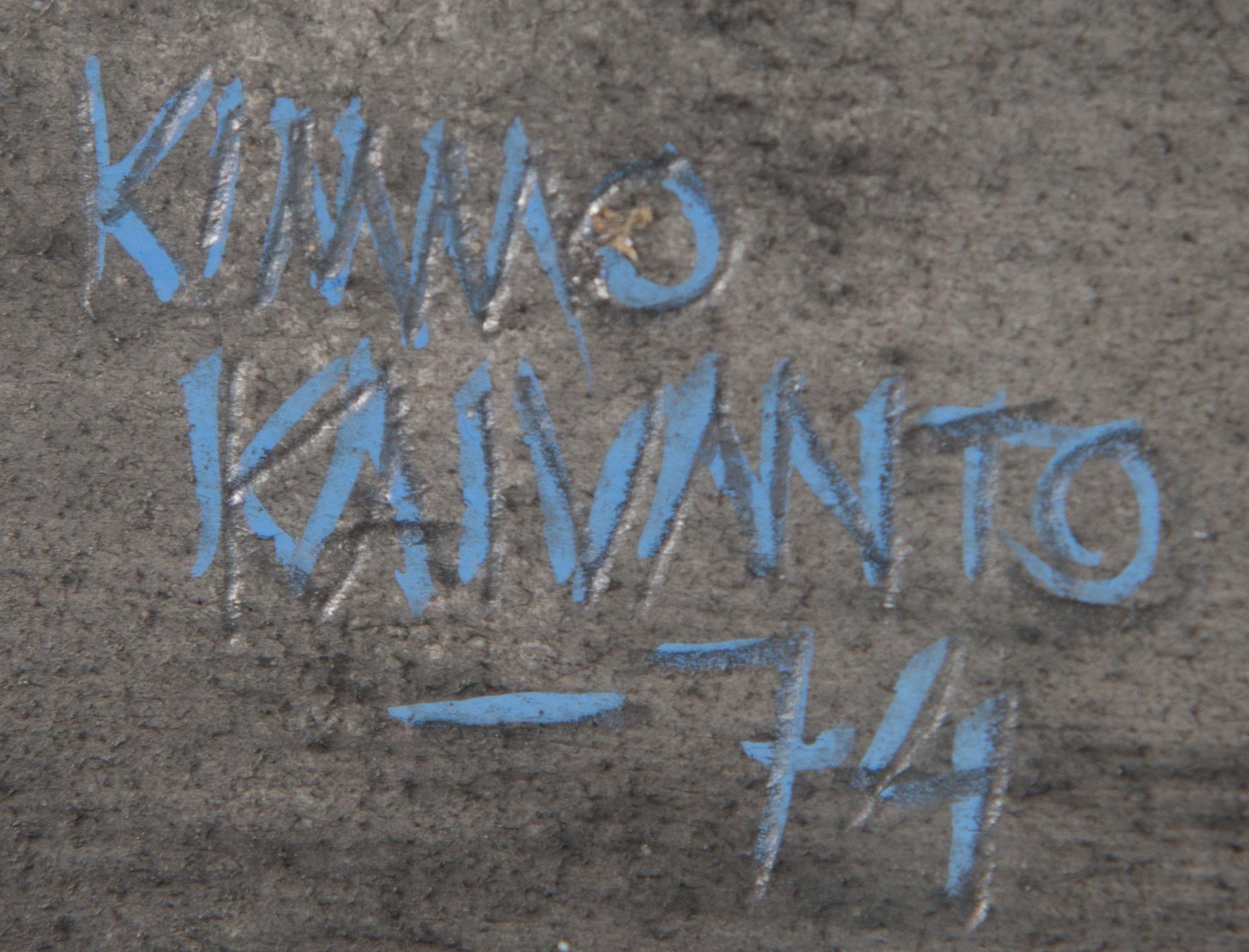 Kimmo Kaivanto, gouache, signerad och daterad -74.
