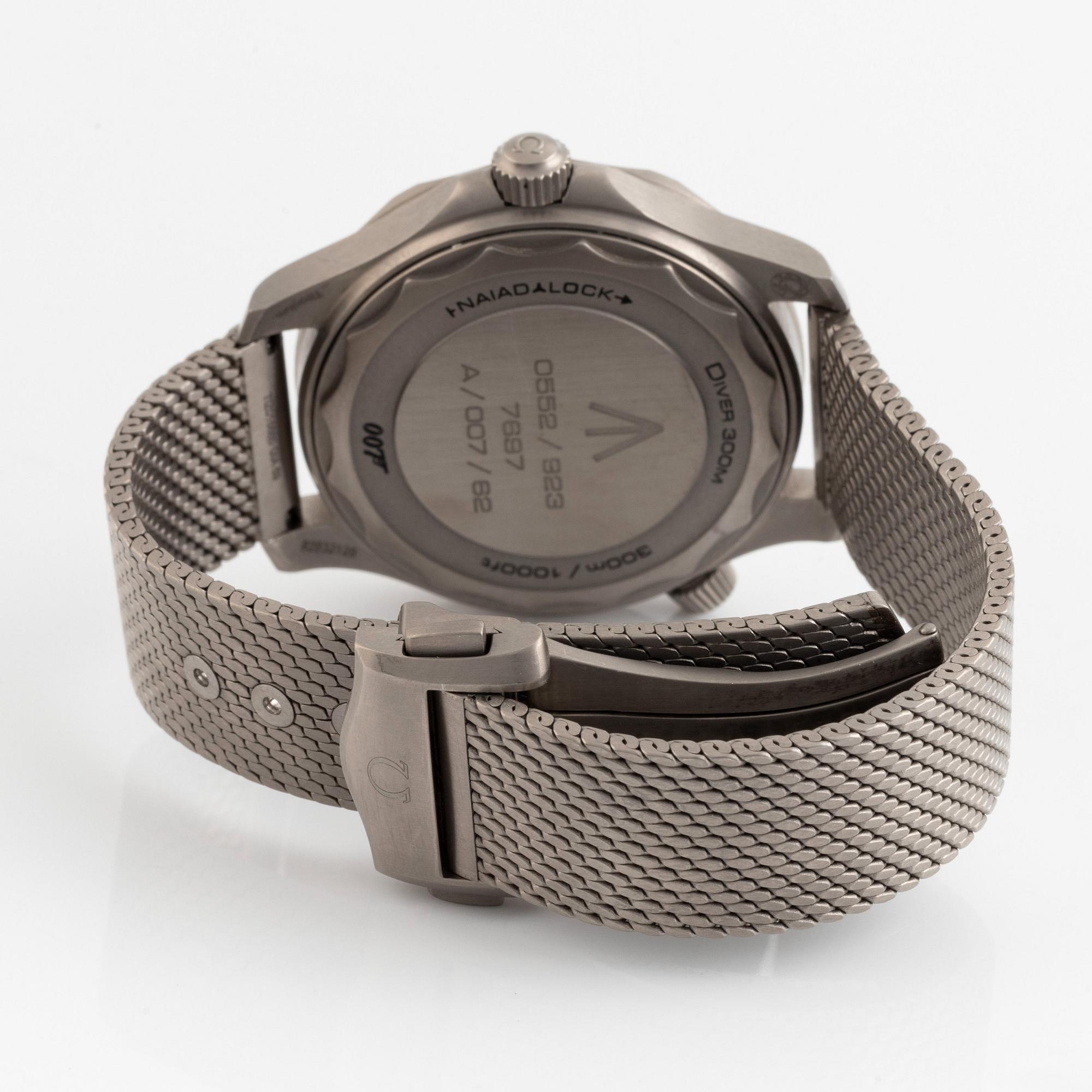 Omega, Seamaster Professional, Diver 300M, "007 Edition James Bond", "No Time To Die", ca 2022.
