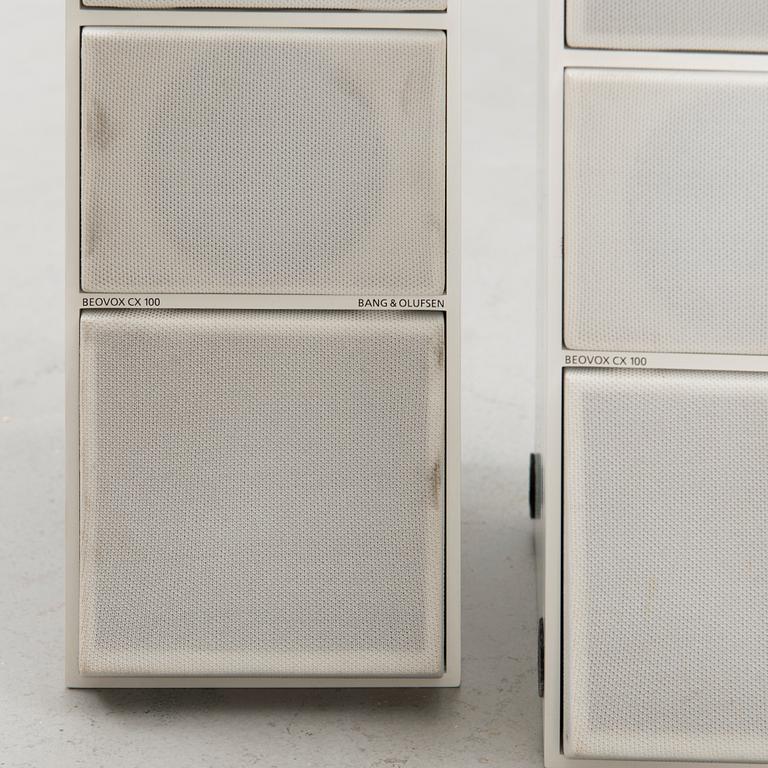 BeoSystem 6500 with Beovox CX100 speakers by Bang & Olufsen, Denmark 1989-91.