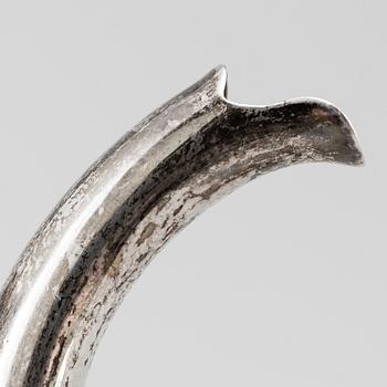 KAFFEKANNA, silver, Bror Erik Skogsborg, Eskilstuna 1857. Vikt ca 670 gram.