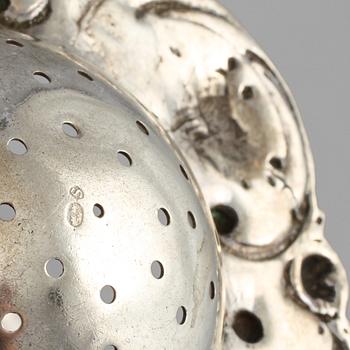 PARTI SILVER, 7 delar, 1900-talets första hälft, vikt 265 gram.