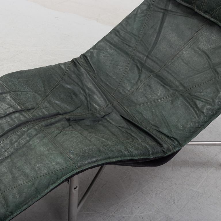 Tord Björklund, a green leather 'Skye' recliner, IKEA, 1980's/90's.