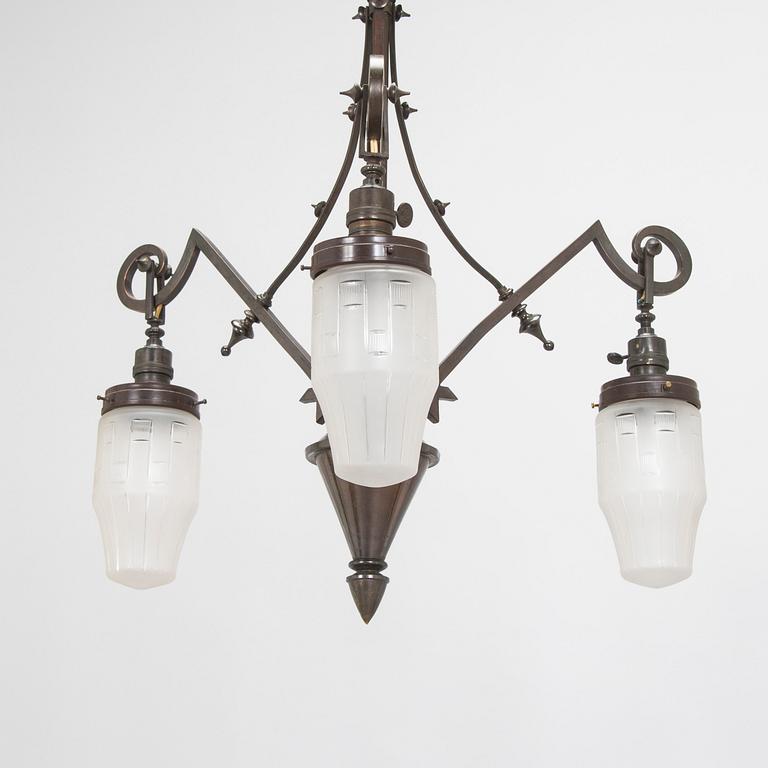 Chandelier, early 20th century.