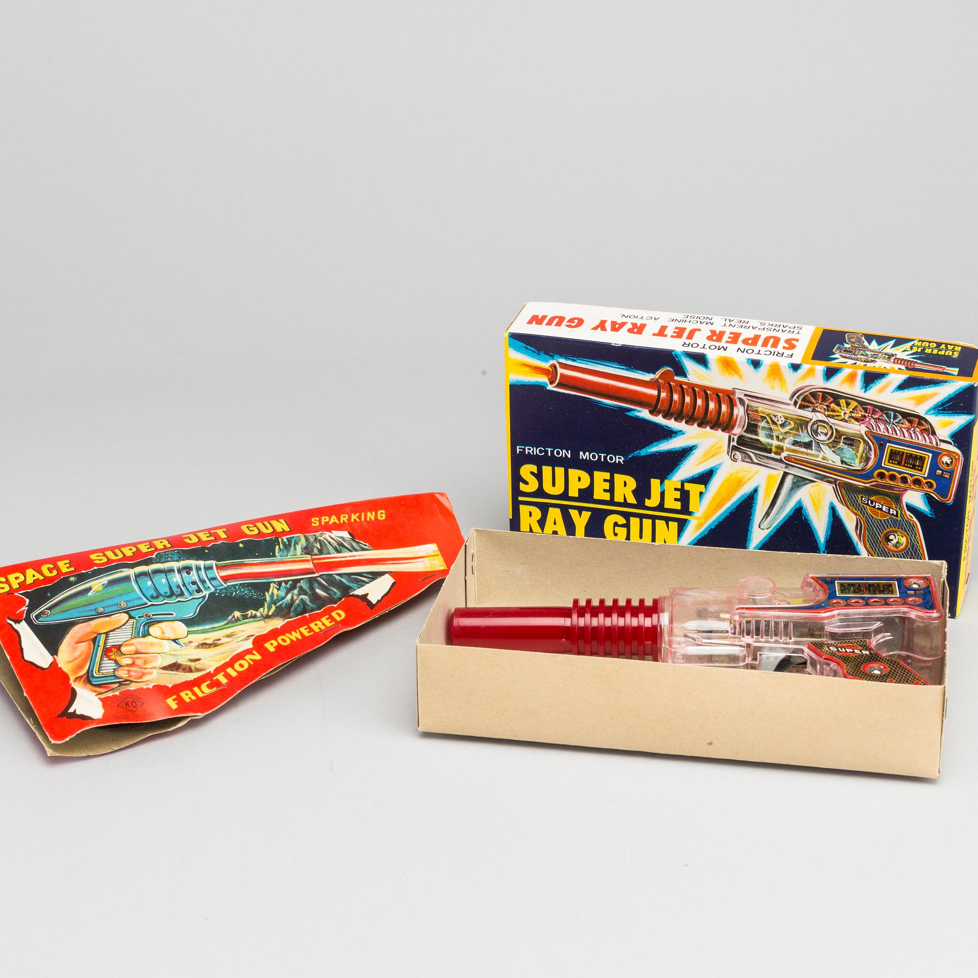 SUPER JET RAY GUN SPACE SUPER JET GUNセット SUPER JET RAY GUN 2台 & SPACE SUPER JET GUN セット