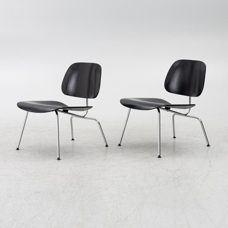 Charles & Ray Eames, fåtöljer, ett par, "LCM", Herman Miller.