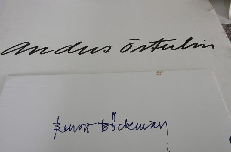 PARTI GRAFIK,10 delar. Div konstnärer.