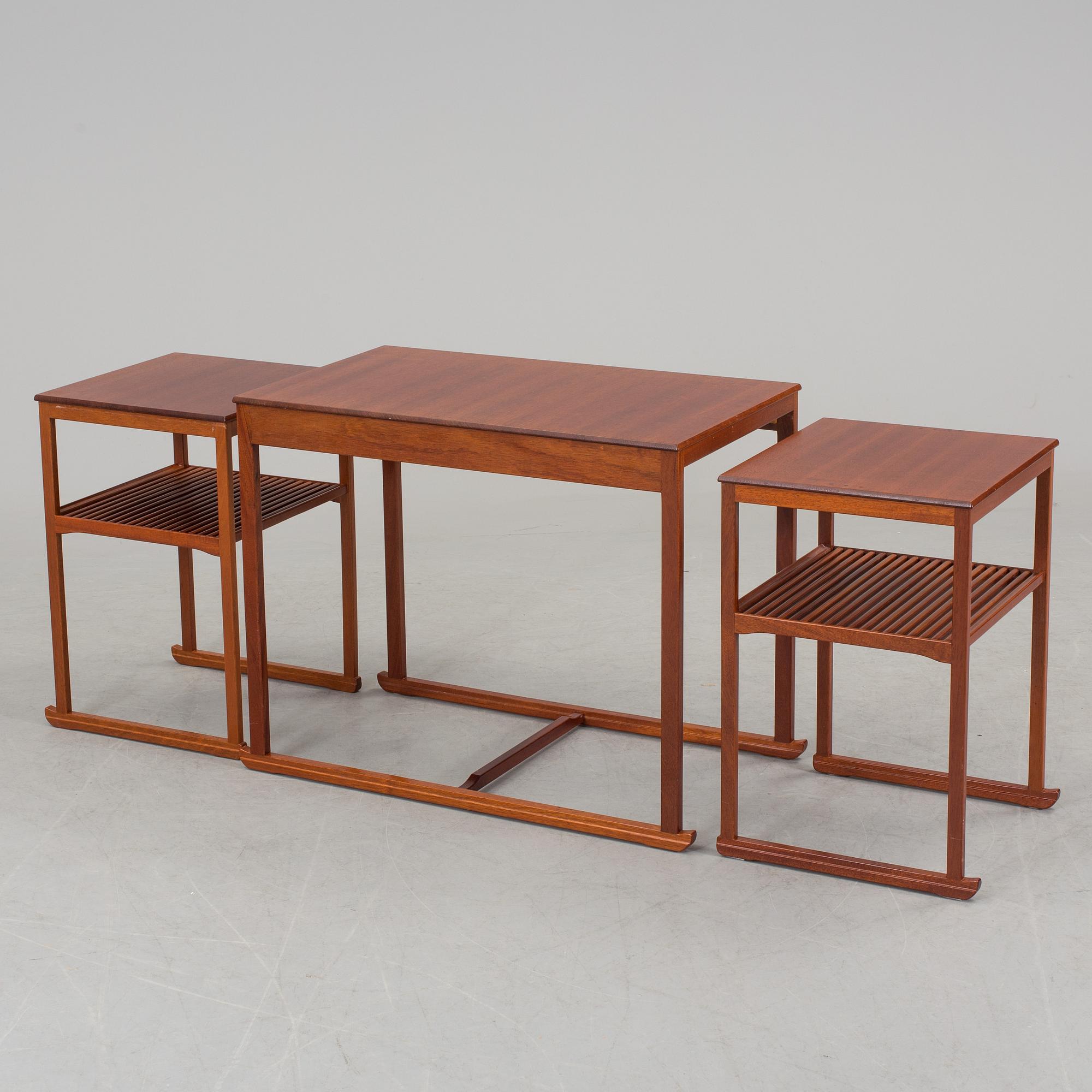 CARL MALMSTEN, satsbord, 3 delar, "Släden", Banquet, 2006.