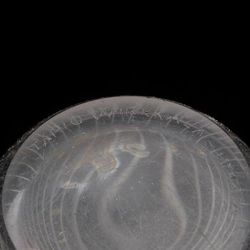 VASER, 2 st, glas, Tapio Wirkkala, Iittala, sign.