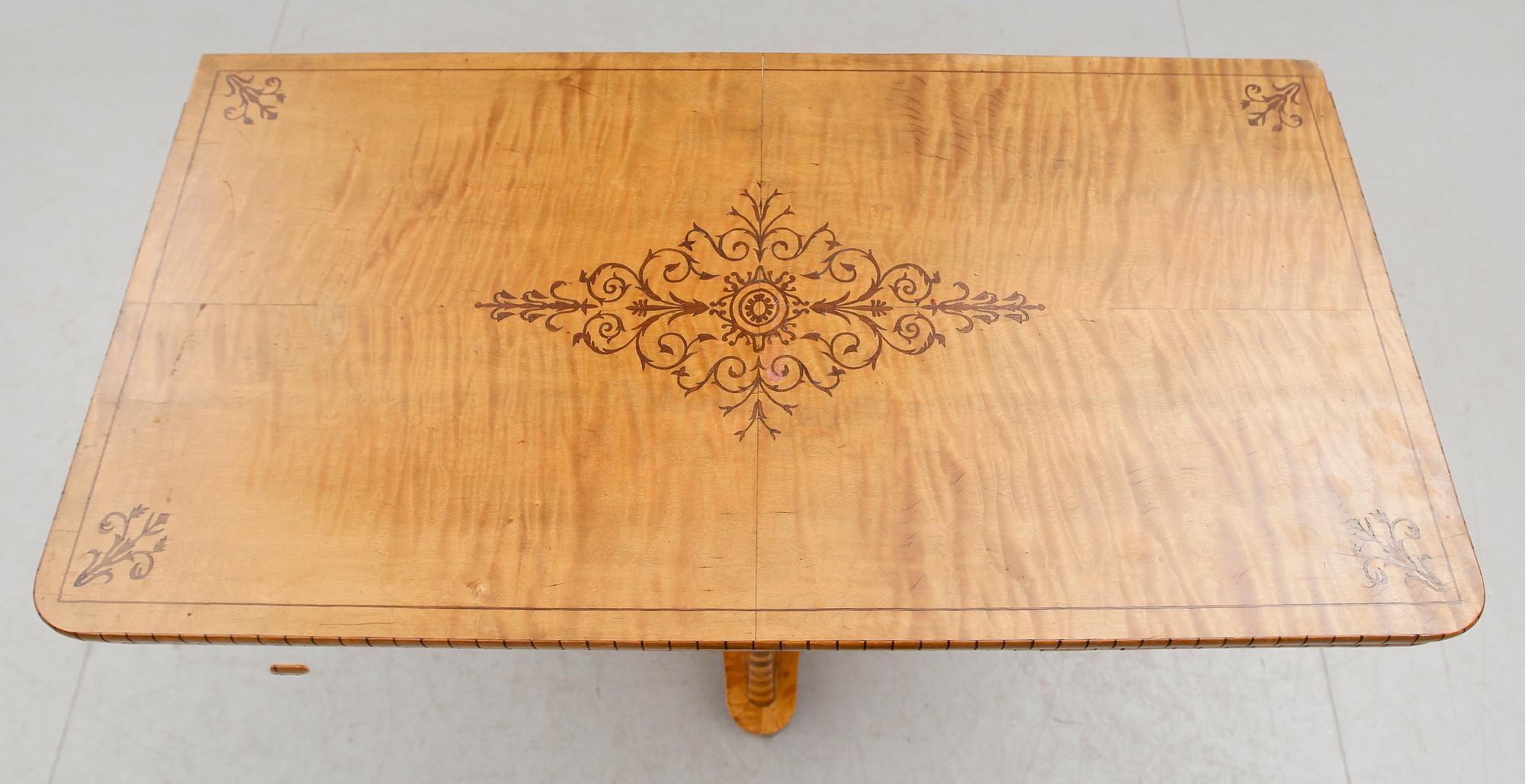 SPELBORD, empirestil, 1800-talets andra hälft.