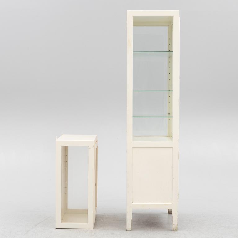 Medical cabinets, 2 pcs, second half of the 20th century.