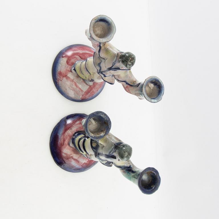 Candelabras, a pair, Art Deco, early 20th century.