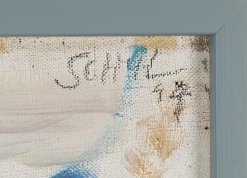 Jules Schyl, Flower still life.