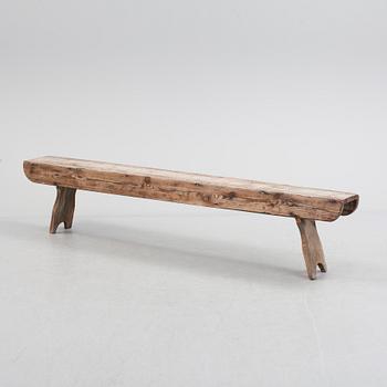 A 19th century bench.