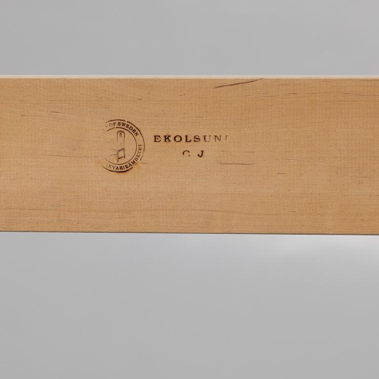 Bookcase, “Ekolsund”, from IKEA’s 18th-century series, late 20th century.