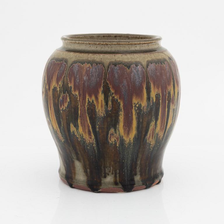 Rolf Palm, a stoneware vase, Mölle.
