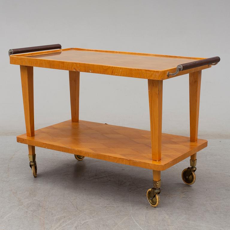 a 1940's serving trolley.