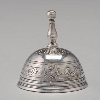 A Swedish 18th century 7 piece silver toilet service, mark of Johan Lorenz Starin, Stockholm 1736.