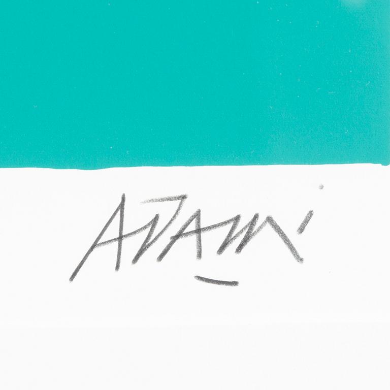 VALERIO ADAMI, färglitografi, signerad och numrerad XX/XX.