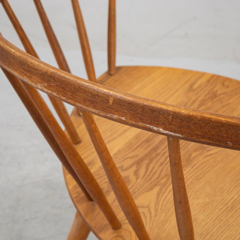 Yngve Ekström, an oak 'Arka' arm chair, model designed in 1955.