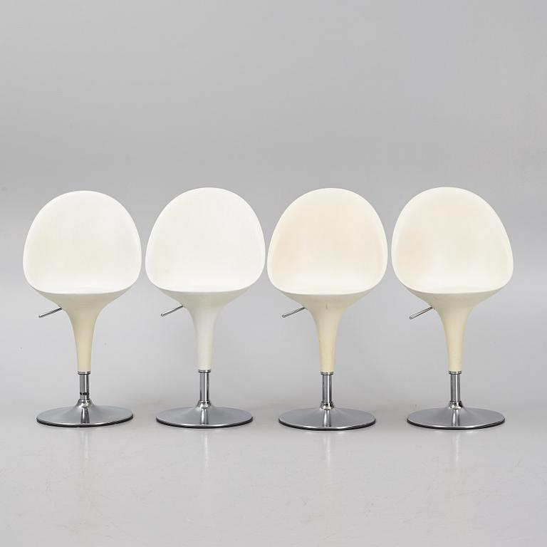 Stefano Giovannoni, four 'Bombo' chairs, Magis, Italy.