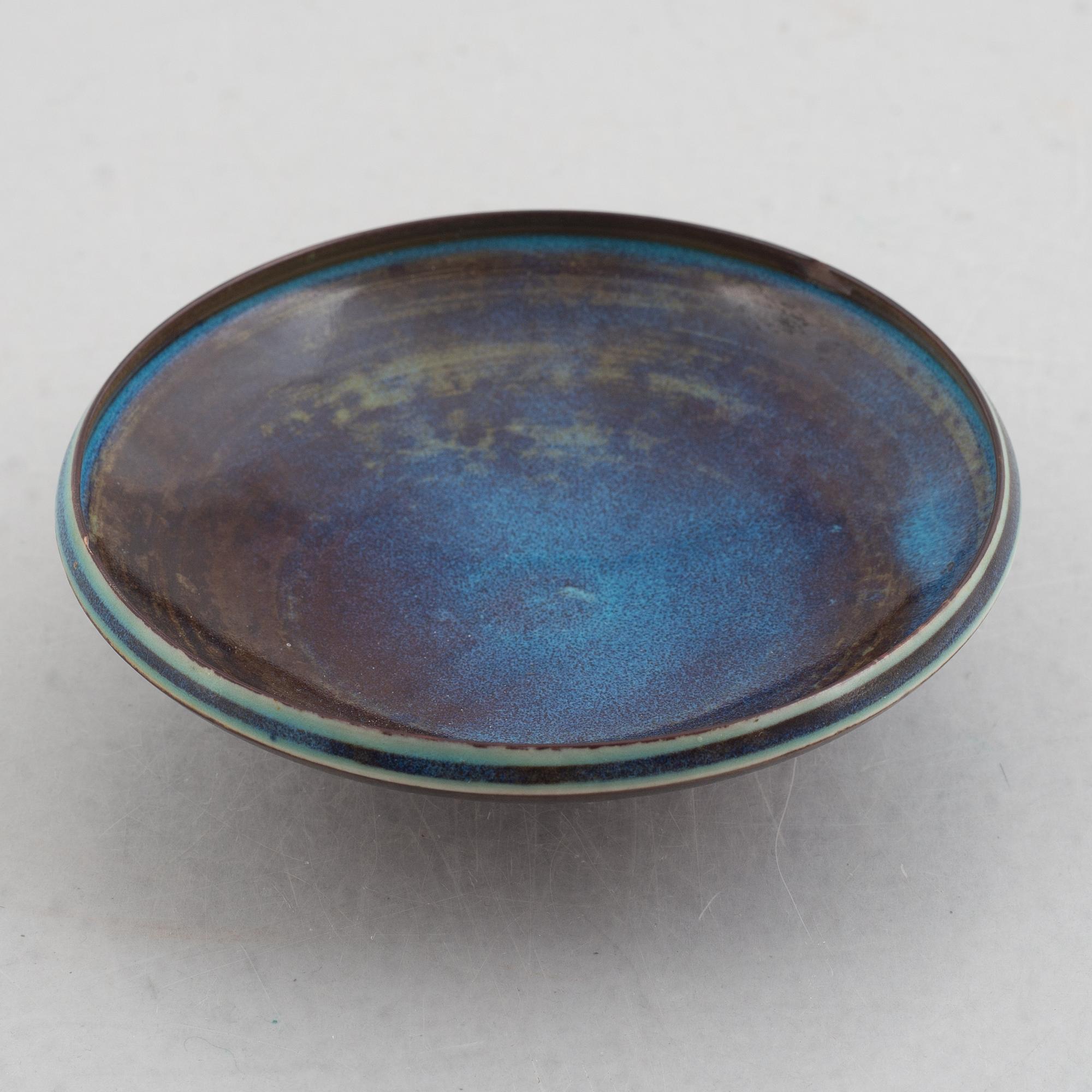 Wilhelm Kåge, a stoneware bowl, Farsta, Gustavsbergs studio 1944.